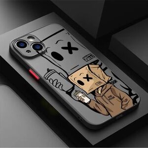 iPhone 16 Pro / 16 Pro Max Phone Case  High Quality Smoky Transparent Cartoon
